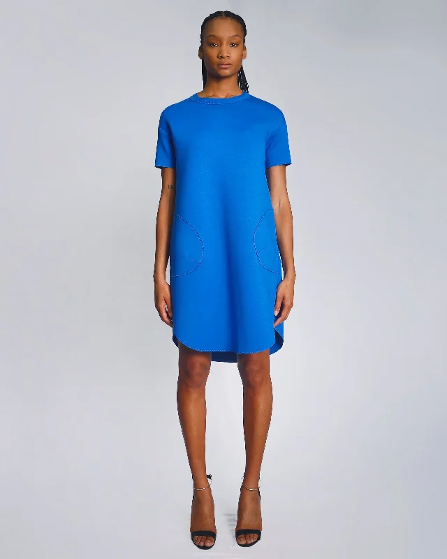 Navy work dress-DALTON | Dress