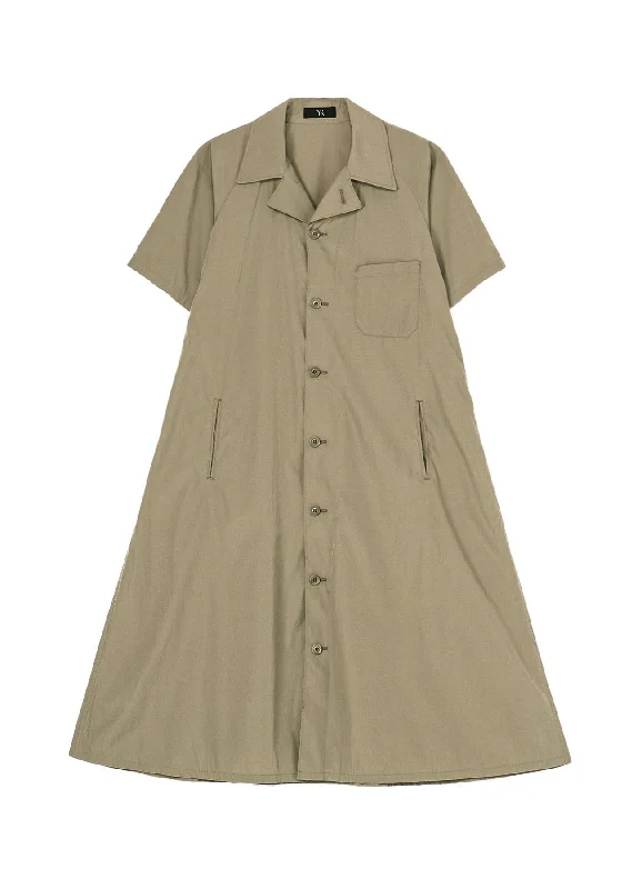 Fringe festival dress-C/Ta/Pe TWILL SHIRT DRESS