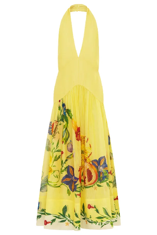 Festival tie-dye dress-Dahlia Gown