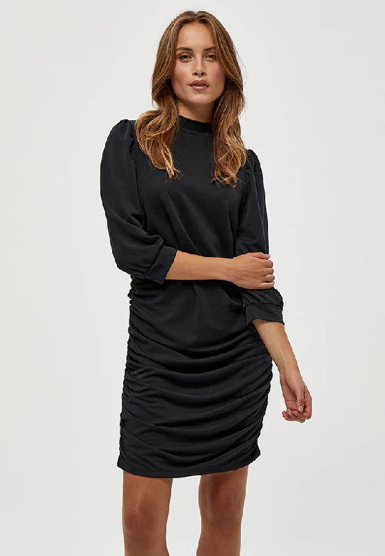 Tailored work dress-MSHelene Dress - Black