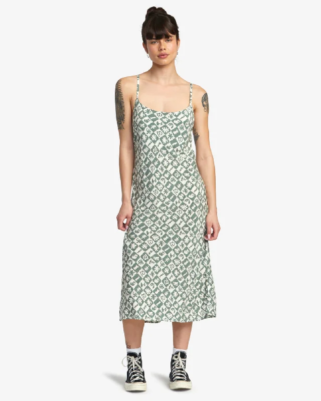 Trendy festival dress-Maiden Midi Dress - Jade