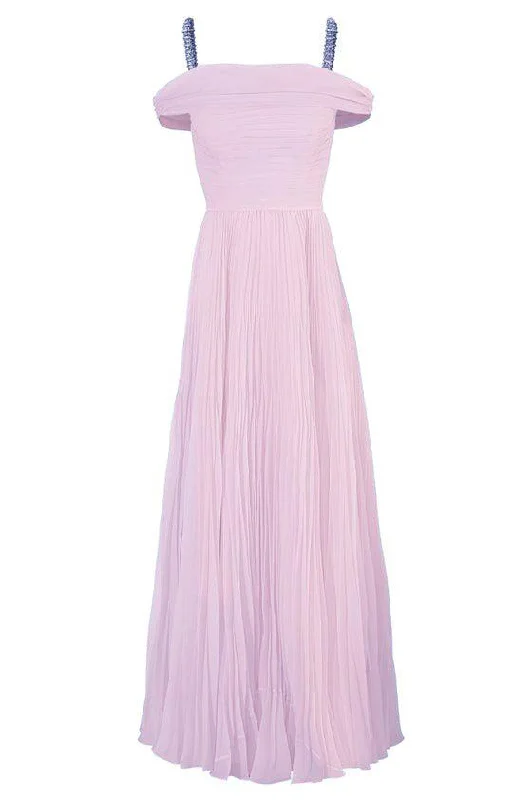 Amethyst purple dress-Mara Gown - Peach Blossom