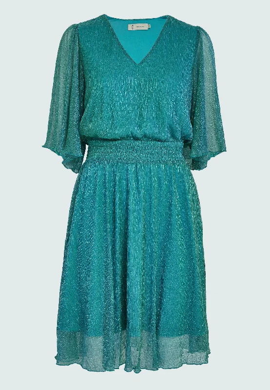 Casual denim dress-PCAriel Dress - Viridian Green