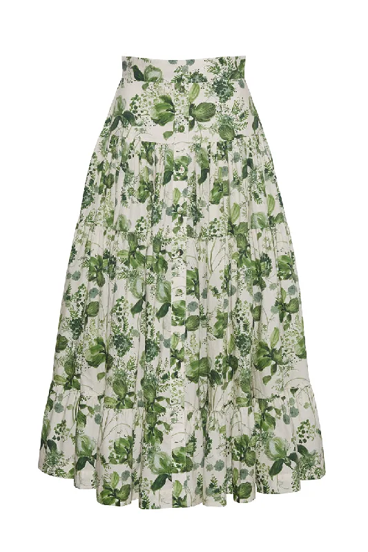 Emerald jewel skirt-Margarita Skirt