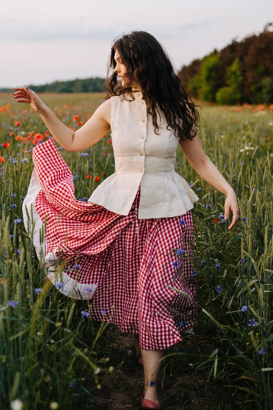 Ombre boho skirt-Wrap Skirt